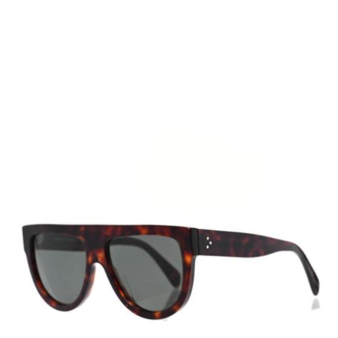 celine sunglasses cl4001in|CELINE Shadow Sunglasses CL4001IN Tortoise .